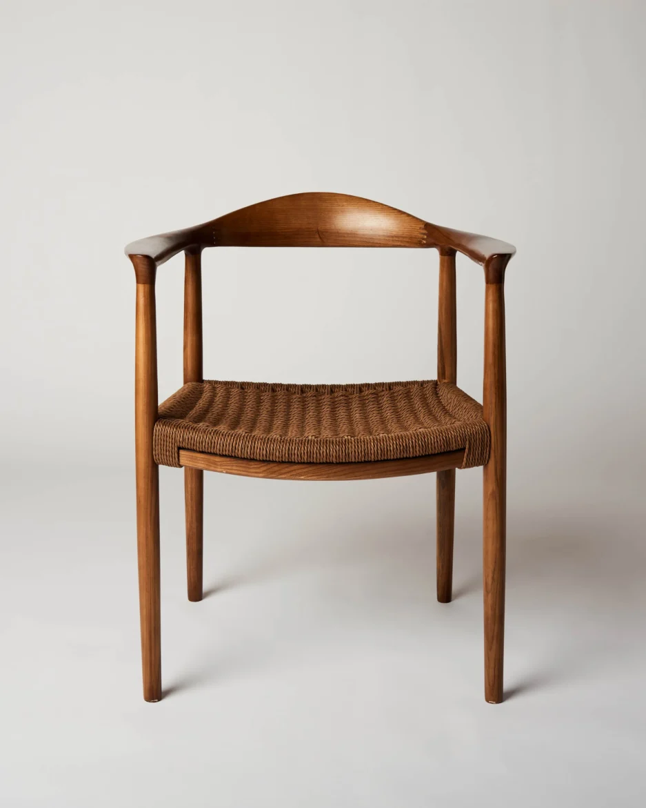 Akaji wood dining chair