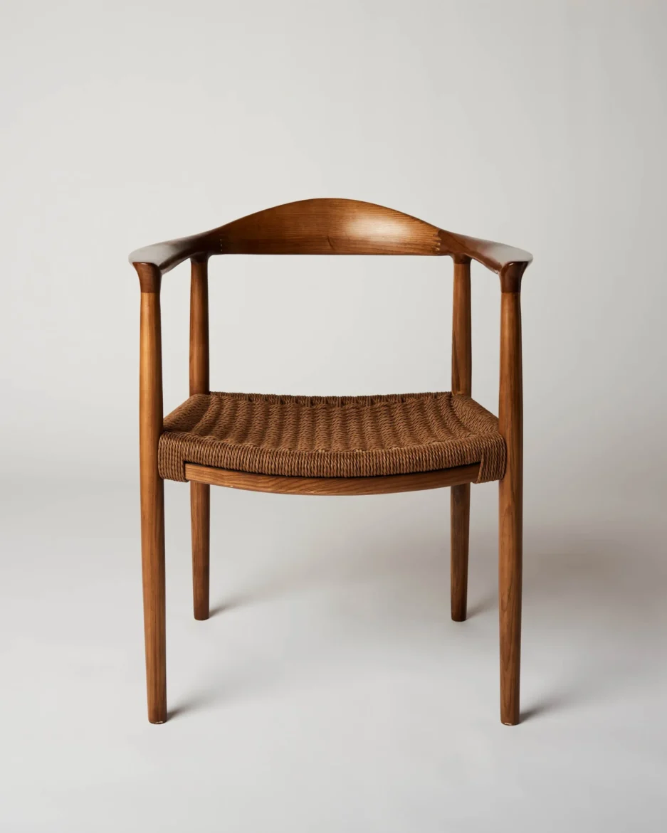 Akaji wood dining chair