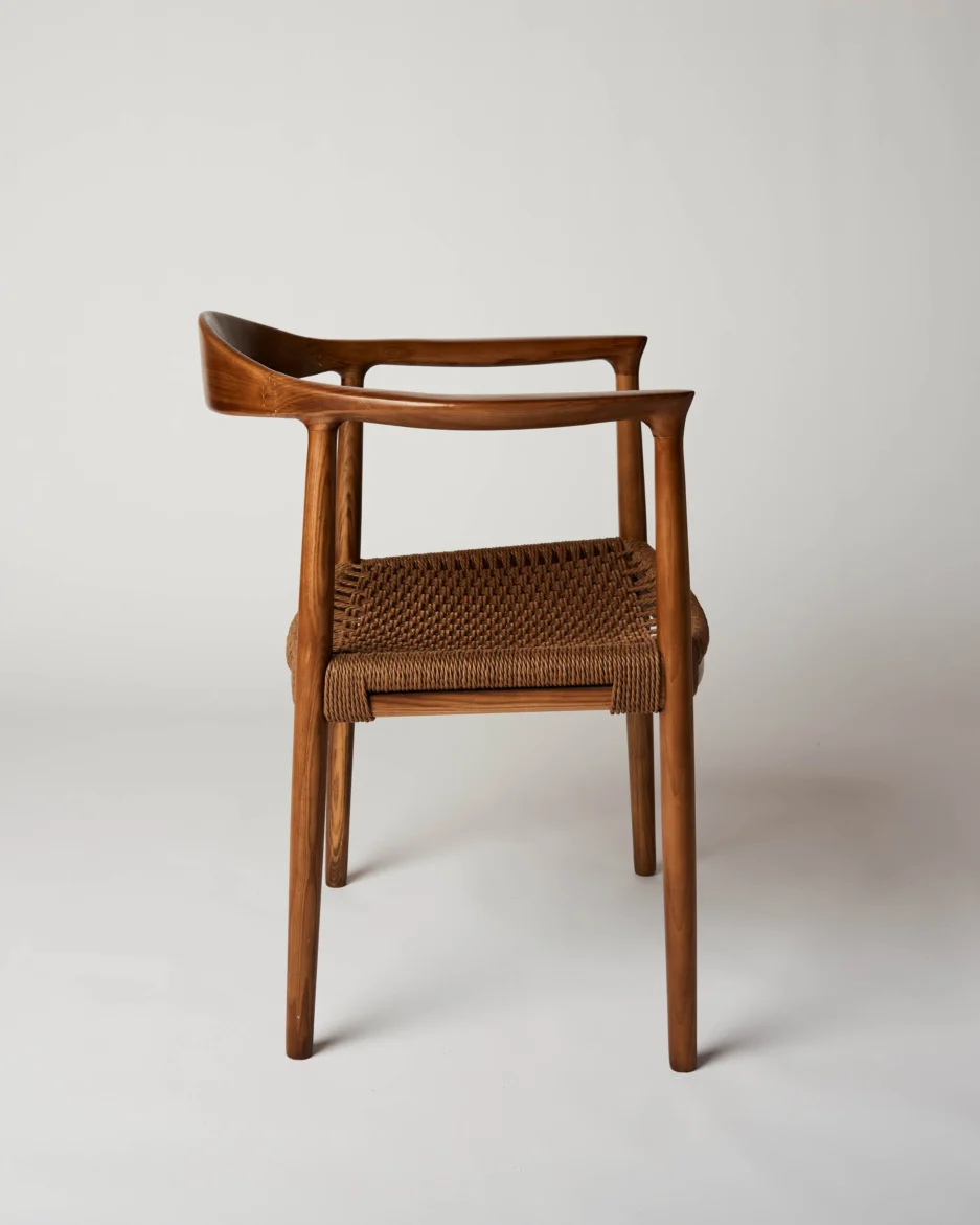 Akaji wood dining chair