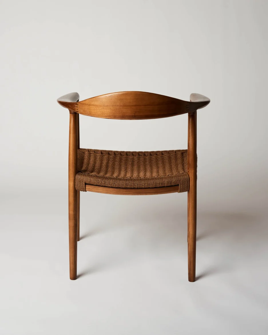 Akaji wood dining chair