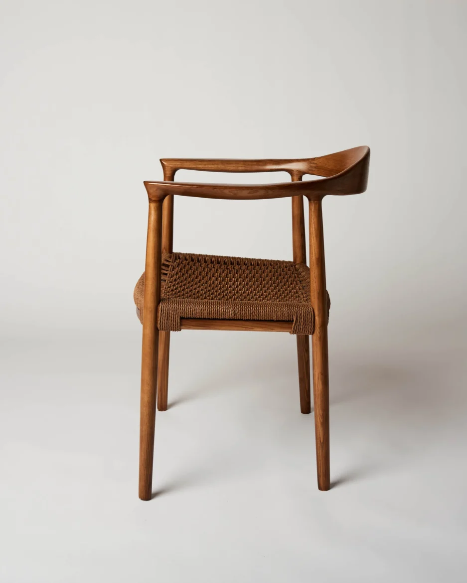 Akaji wood dining chair