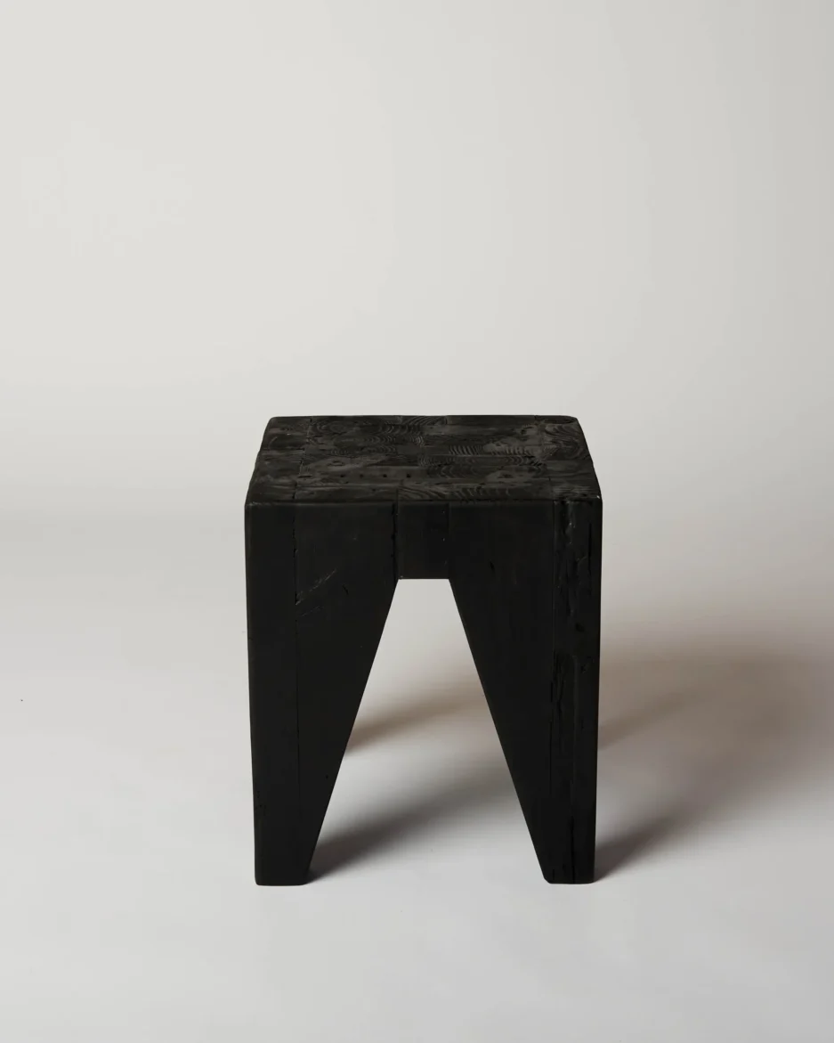 Eiichi recycled pine side table