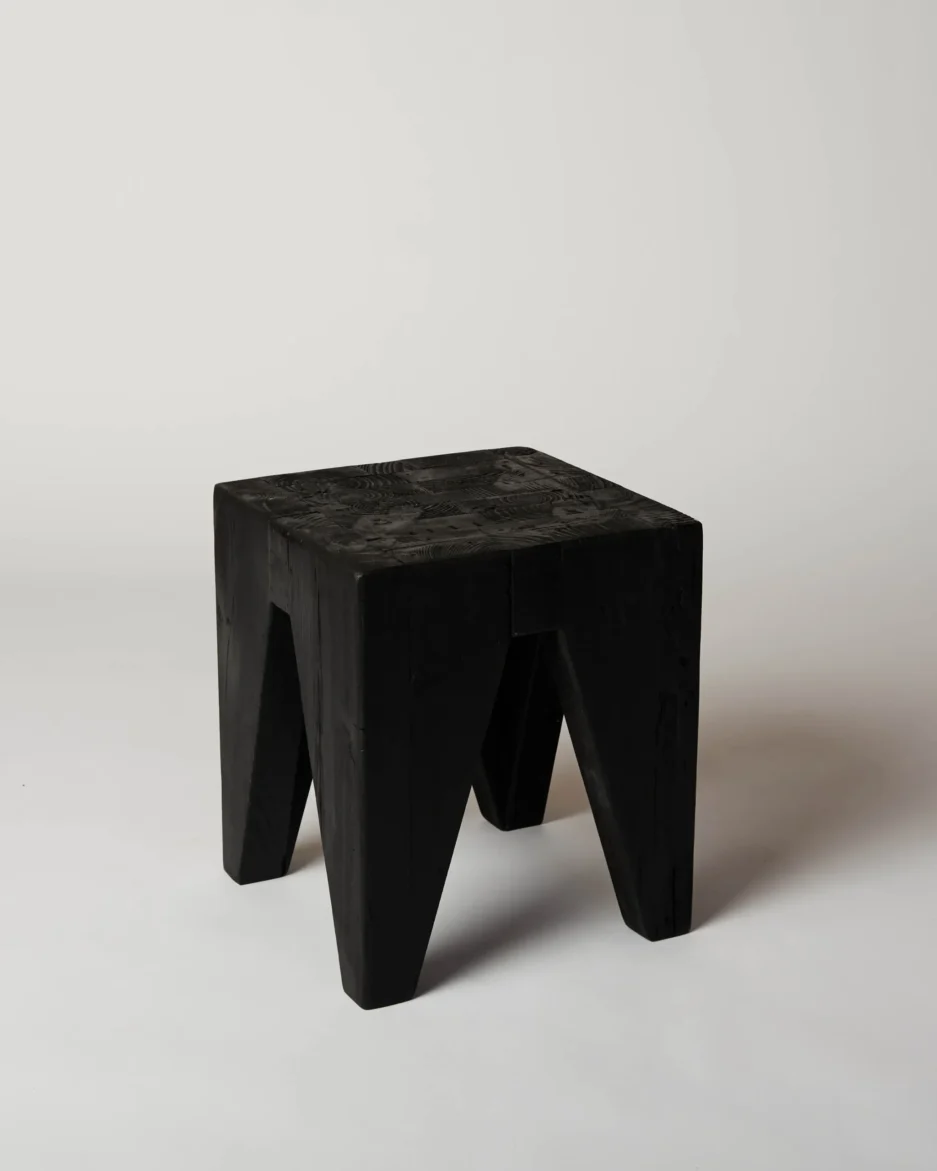 Eiichi recycled pine side table