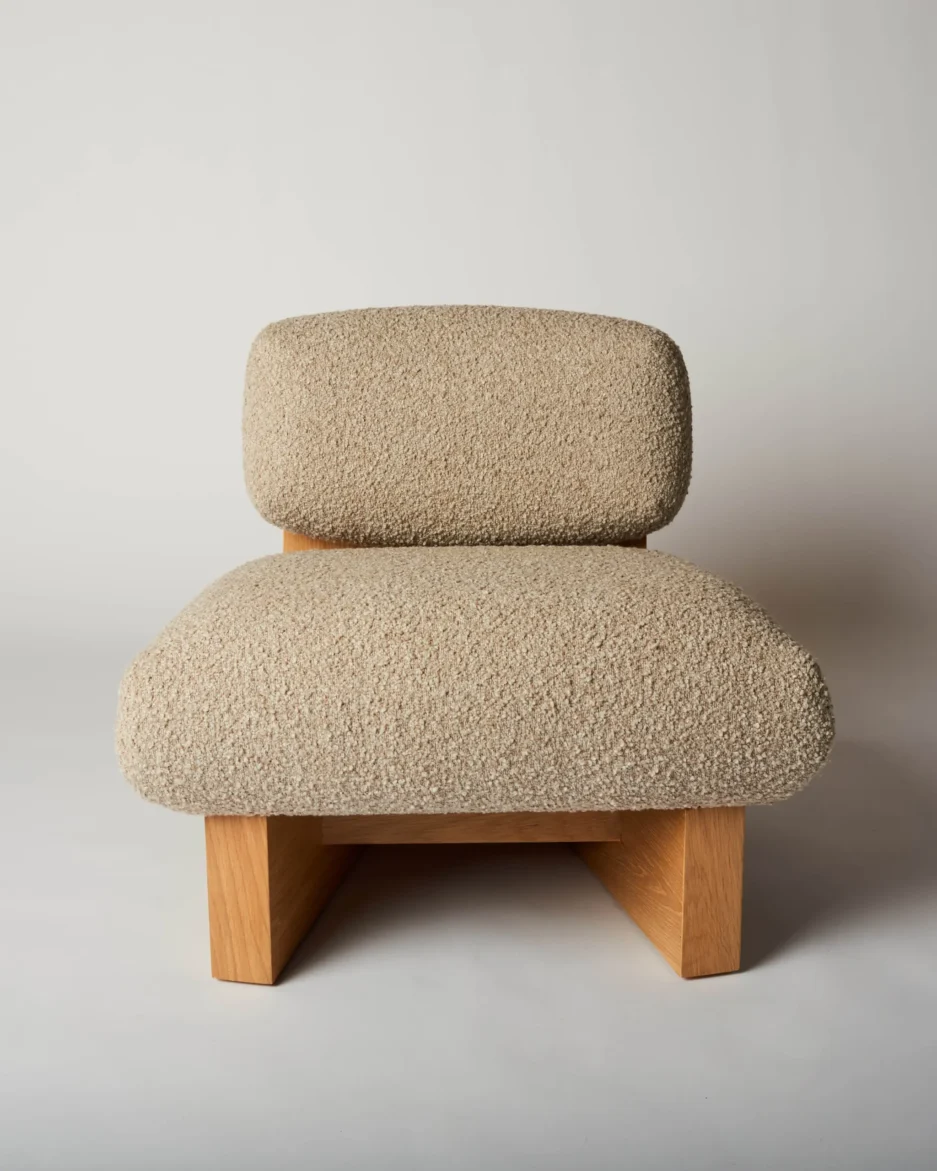 Kayoko bouchle armchair