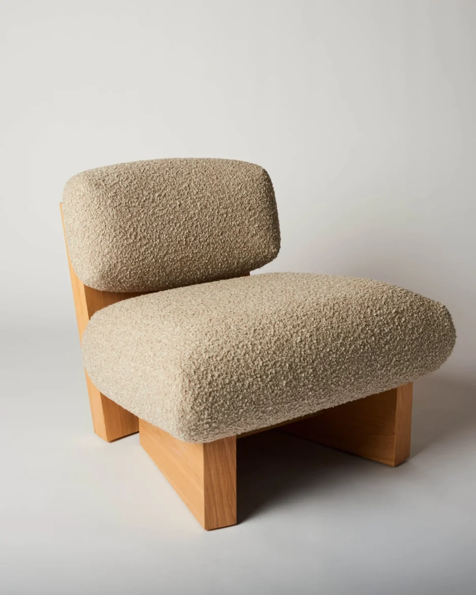 Kayoko bouchle armchair