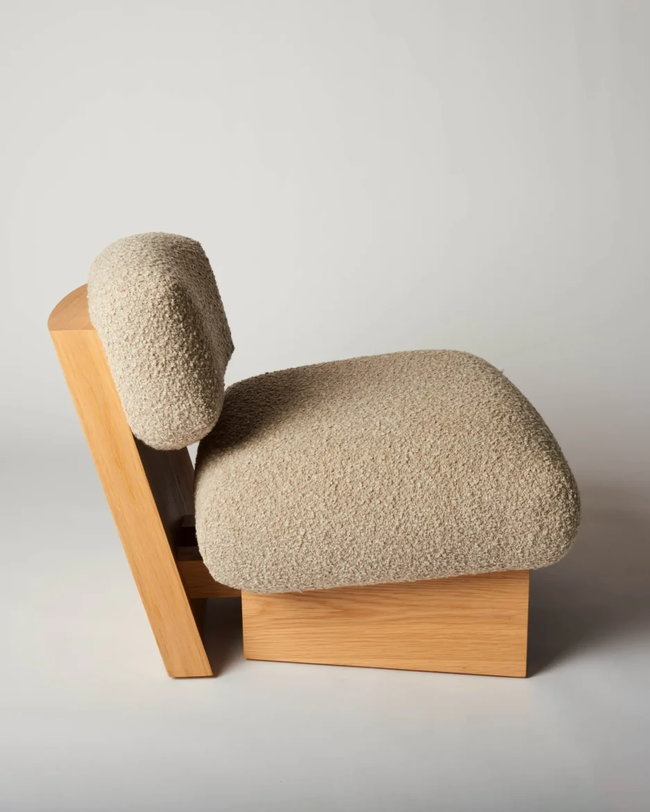 Kayoko bouchle armchair