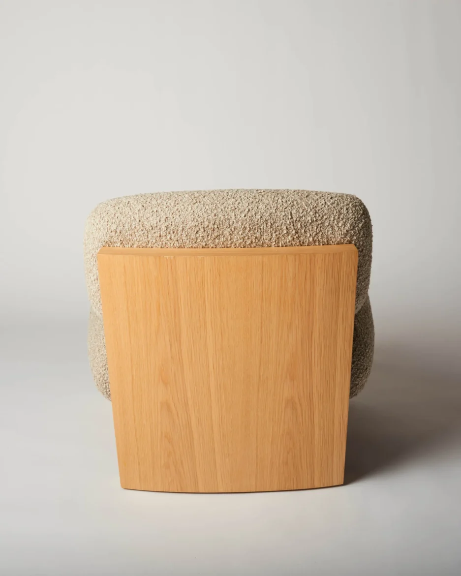 Kayoko bouchle armchair