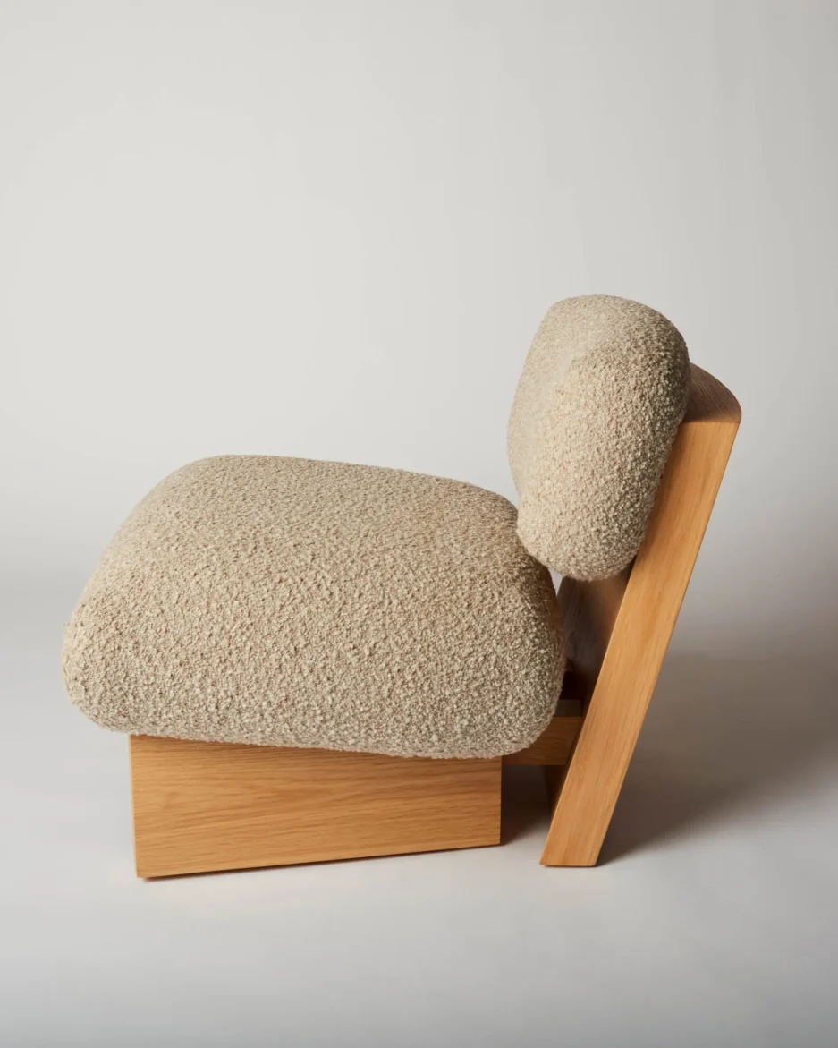 Kayoko bouchle armchair